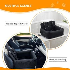 Cama para mascotas de Interior de coche de doble uso Patrón sólido Asistente de viaje extraíble y lavable para conductores para explosiones transfronterizas de Amazon - Product Image 5