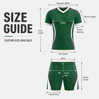 Tenue de football personnalisée pour hommes avec panneaux latéraux multicolores, uniforme de sport respirant pour l'entraînement en club, logo personnalisé, vente en gros