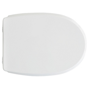 Siège de toilette pour Delta Futura Shape 6 blanc 50,5 cm de longueur 37,5 cm de largeur - Product Image 1