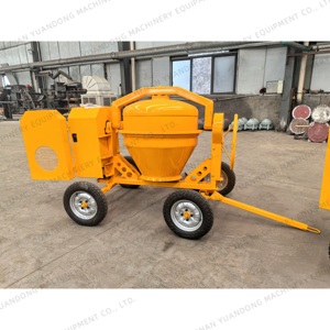 Obral mesin campuran beton mesin bensin Diesel tipe Trailer tangki pencampur semen kualitas tinggi - Product Image 2
