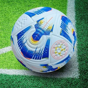Soccer Ball Machine Stitched Football <b>Match</b> Ball PU Leather Size 5 Soccer Best Professional Manufacturing <b>Match</b> Balls - Product Image 3
