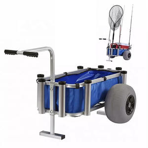 Ucuz alüminyum hafif plaj balıkçı arabası balloonwheel kamp arabası - Product Image 1
