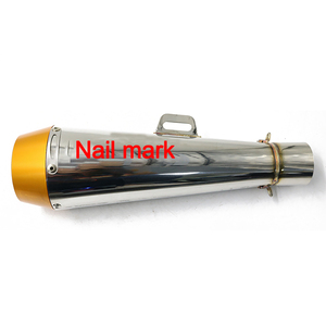 Pour <span class=keywords><strong>harley</strong></span> <span class=keywords><strong>Davidson</strong></span> acier inoxydable 51mm 60mm modèle moto sans lacet tuyau d'échappement arrière échappements pointe système <span class=keywords><strong>silencieux</strong></span> - Product Image 3