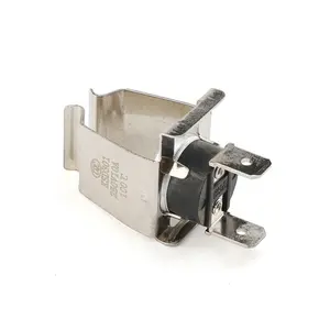 Thermostat en métal KSD301, pince de tuyau, clip, interrupteur thermique à <span class=keywords><strong>action</strong></span> rapide, normalement fermé, 250V 16A pour chaudière, poêle murale - Product Image 1