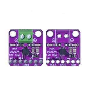 2S 3W คลาส D แอมพลิฟายเออร์ บอร์ดอินเทอร์เฟซแบบ Breakout โมดูลถอดรหัส Dac Max98357 บอร์ดเสียงแบบไม่มีฟิลเตอร์ สำหรับ Raspberry Pi Esp32 - Product Image 5