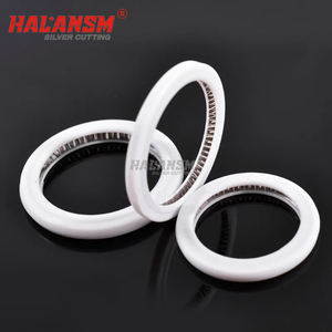 HALANSM AG 1064nm pour joint d'étanchéité de lentille de fenêtre de protection, joint torique, rondelle, nouveau PTFE blanc, tête de tube laser <span class=keywords><strong>CO2</strong></span>, garantie 3 mois, Chine - Product Image 1