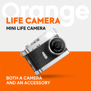 Mini appareil photo numérique rétro 18g ultra léger portable pour étudiants et enfants - Product Image 1