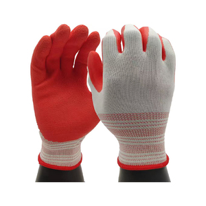 Gants de jardin en polyester avec paume enduite de <span class=keywords><strong>latex</strong></span> coloré, usage général - Product Image 1