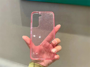 Cover per Telefono Trasparente con Glitter in PC TPU per Samsung S10 S20 S21 S22 S23 Ultra, Serie S24 S25 S26 - Product Image 4