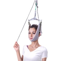 Appareil de traction cervicale orthopédique portable à suspendre au-dessus de la porte, ceinture de traction cervicale, appareil de correction du cou chiropratique, étireur de cou