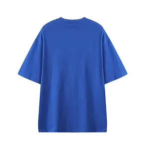 High Quality 100% Cotton Oem Your Brand Tshirt Custom 3D Foam Puff Printing Logo Unisex Short Sleeve Men's Plus Size T-Shirts