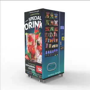 Wasser kaltes Getränk Snacks Verkaufs automat kühlfrei kunden spezifische Verpackung