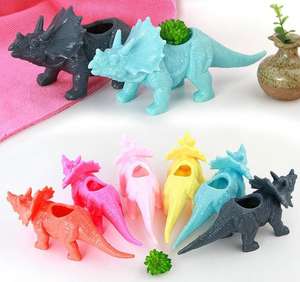 Jardinière d'animaux <span class=keywords><strong>de</strong></span> <span class=keywords><strong>dinosaure</strong></span> en plastique pour plante succulente Bonsaï <span class=keywords><strong>Pot</strong></span> <span class=keywords><strong>Pot</strong></span> <span class=keywords><strong>de</strong></span> fleurs Pots et jardinières <span class=keywords><strong>de</strong></span> jardin Décoration jardineras y macetas - Product Image 1
