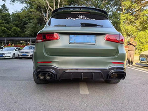 Kit de Carrocería de Fibra de Carbono para Benz GLC63 Coupé 2020+, Nuevo, con Alerón - Product Image 5