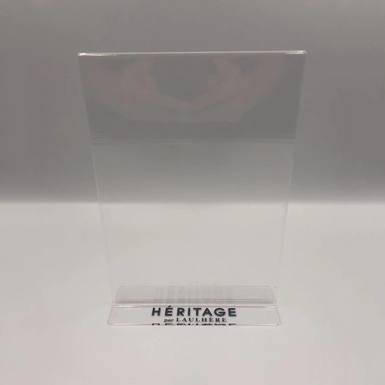 Hot Selling Restaurant Countertop Acrylic Menu Holder Display Stand With Magnets — view 4