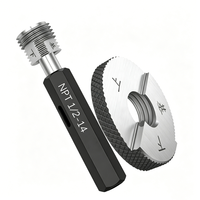 Jauge d'écrou de filetage NPT, jauge d'anneau de filetage, jauge Go/No Go, outil de mesure de filetage conique