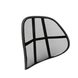 Coussin de siège de voiture respirant en maille creuse avec support lombaire 40x39 cm pour une utilisation quatre saisons - Product Image 1