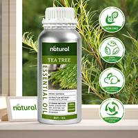 Huile Essentielle de Romarin, Citron, Orange Douce et Arbre à Thé en Gros de l'Usine Chinoise – Huile Brute Naturelle pour Soins de la Peau, Parfum Frais