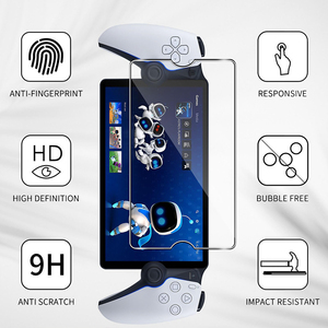 2.5D vidrio templado para Sony PS PlayStation Portal <span class=keywords><strong>PS5</strong></span> cubierta Protector de pantalla para Sony <span class=keywords><strong>PS5</strong></span> 8 "Vidrio de película antiarañazos - Product Image 2