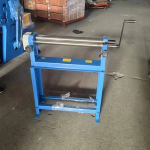 Machine à cintrer <span class=keywords><strong>manuelle</strong></span> en alliage de seconde main pour tôle 3 rouleaux 2mm d'épaisseur 610mm de longueur Prix compétitif 1 an - Product Image 1