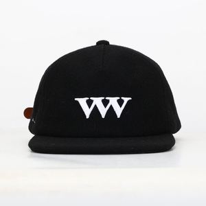 Gorra de béisbol deportiva para hombre y mujer, 6 paneles, ala plana, Correa con Clip de Metal, tela de pana, espalda bordada a mano, hecha Formal - Product Image 1