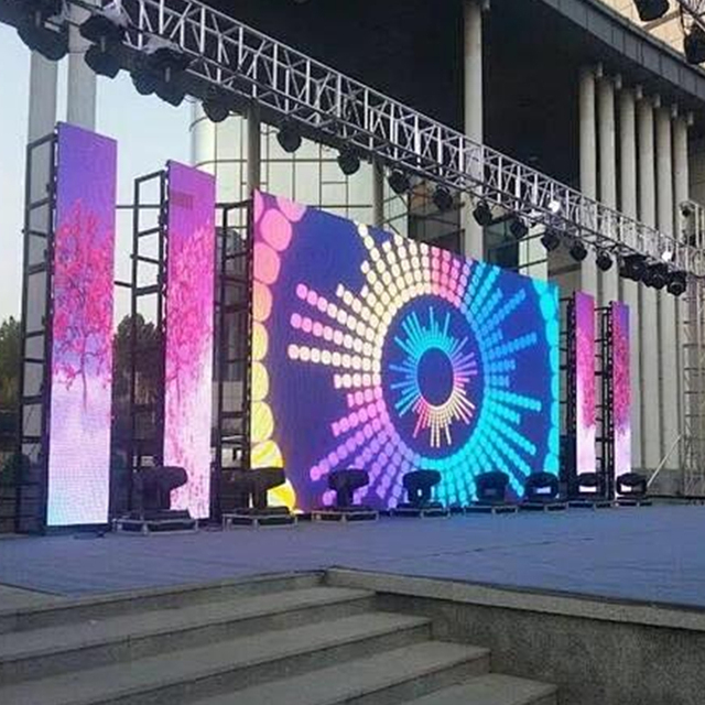 Indoor Outdoor P2.9 P3.91 3.91mm Pixel Pitch Poster-style LED Display Screen for Portable Small Concerts and Private Events