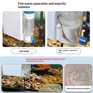 Filtro a Cascata da Parete <span class=keywords><strong>per</strong></span> Acquario con Purificazione dell'<span class=keywords><strong>Acqua</strong></span>, Circolazione e Generazione di Ossigeno <span class=keywords><strong>per</strong></span> Piccoli Pesci e Semi-<span class=keywords><strong>Tartarughe</strong></span> Acquatiche - Product Image 3