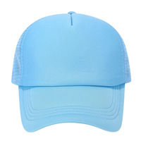 Casquette de baseball unisexe 5 panneaux en maille, style trucker, personnalisable avec logo, structure classique, pour hommes