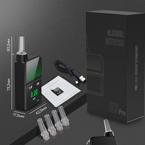 GaoX H3 Pro Éthylotest professionnel haute précision à pile à combustible, détection d'alcool, rechargeable par USB, portable, résistant à l'eau et au vent - Product Image 6