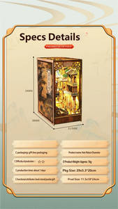 Пазл-подставка для книг «Весенняя заря в Ханьском дворце» 3D |   Миниатюрная архитектурная модель для самостоятельной сборки |   Креативный подарок на день рождения в китайском стиле - Product Image 6