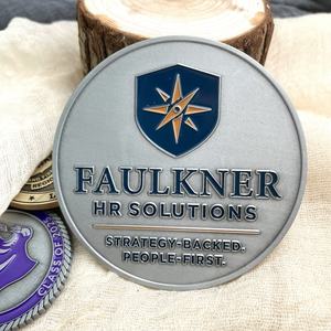 Gepersonaliseerde Aangepaste <span class=keywords><strong>3</strong></span> Inch Die Cast Herdenkingsmunten 3d Metalen Uitdaging Munten Blanks - Product Image 3