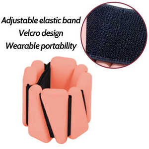 Có Thể Điều Chỉnh 2lb Mặc Tập Thể Dục Tập Thể Dục Vòng Đeo Tay Silicone Trọng Cổ Tay Kết Thúc Tốt Đẹp Bangle Nâng Cổ Tay Mắt Cá Chân Trọng Lượng - Product Image 5