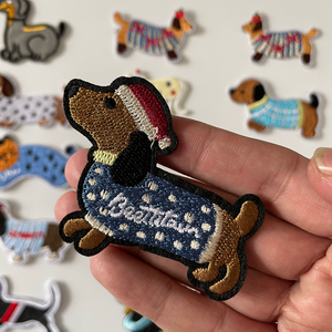 Best-seller Chiot Bâton <span class=keywords><strong>Chien</strong></span> Broderie Accessoires Patchs <span class=keywords><strong>pour</strong></span> Veste/Pantalon/Chaussures - Product Image 2