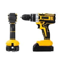 Perceuse à percussion sans fil professionnelle 21v 1800 tr/min Alimentée par batterie pour le perçage du béton et de l'acier Personnalisable OEM pour la construction
