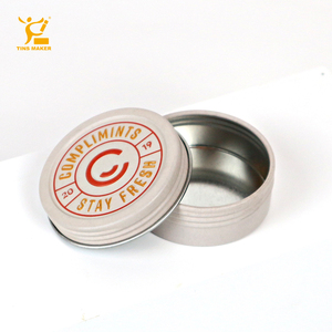 Tinsmaker Nhà Máy Tùy Chỉnh Dập Nổi Son Dưỡng Môi Rắn Nước Hoa Rỗng <span class=keywords><strong>Mini</strong></span> Kim Loại Hộp Thiếc Với Vít Nắp Container - Product Image 1