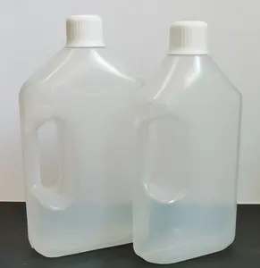 Garrafa detergente de lavanderia líquida 2l, embalagem de plástico hdpe personalizada