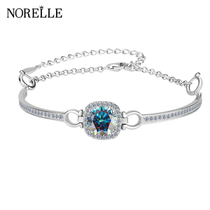 Hot Sterling Fine Jewelry 925 Silver <strong>Infinity</strong> <strong>Bracelet</strong> with 1ct Moissanite Diamond <strong>Bracelet</strong> Light Luxury Gift for Men Women Gift - Product Image 6