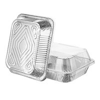 9x13" Aluminum Pans Half Size Steam Table Deep Pans Tin Foil Containers with Foil Lids Chafing Dish Buffet Catering Rec32267f