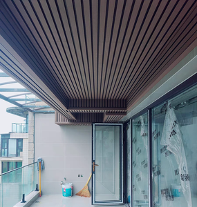 Tablero de Pared <span class=keywords><strong>Exterior</strong></span> Impermeable de Alta Resistencia <span class=keywords><strong>y</strong></span> Durabilidad, Revestimiento de WPC para Exteriores, Techo Acanalado - Product Image 3