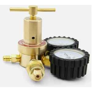 ตัวปรับแรงดันไนโตรเจนแรงดันสูง พร้อมเกจวัดแรงดันไนโตรเจนทองเหลือง 0-800PSI เกลียวใน G5/8 สำหรับแก๊ส CO2 ส่งออกจากเวียดนาม - Product Image 1