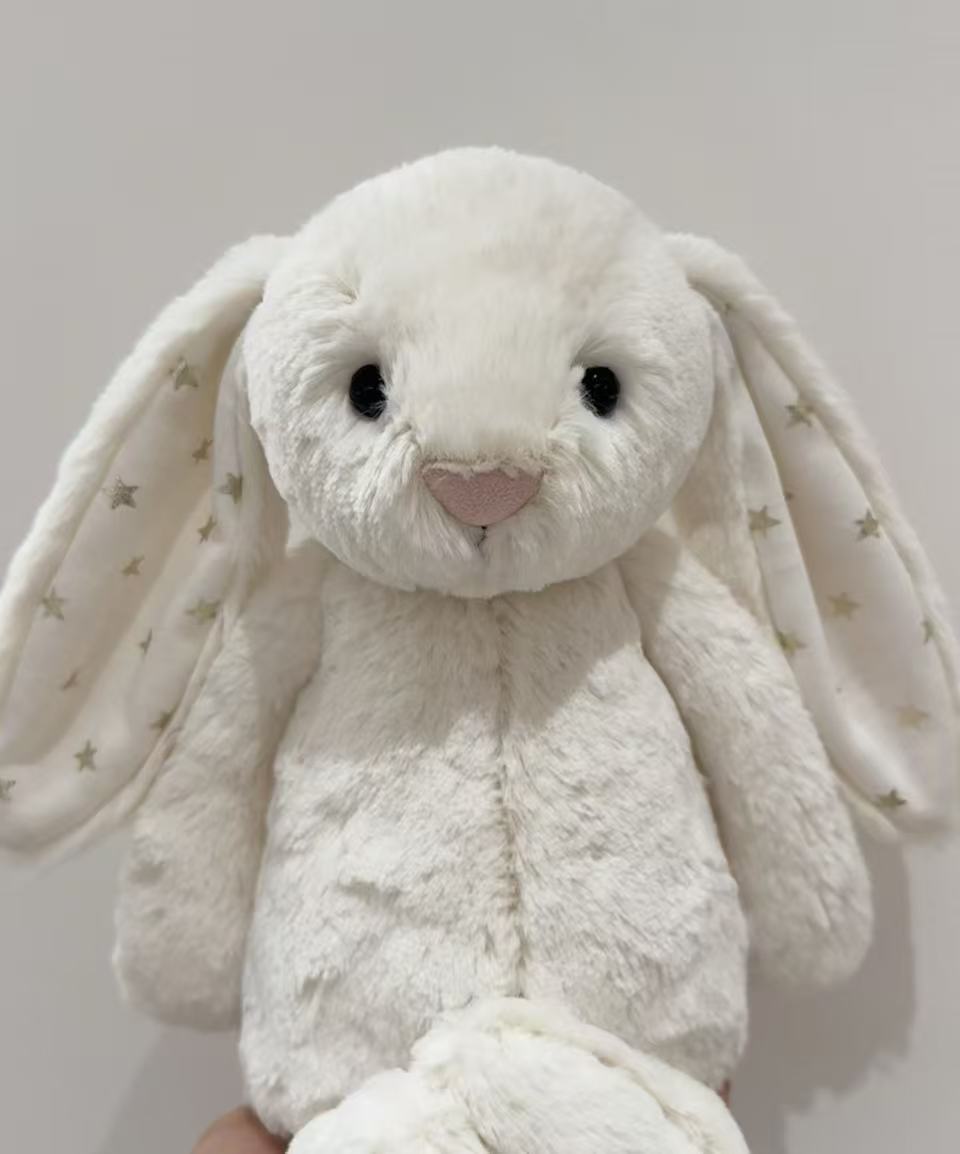 Lapin blanc ciel étoilé