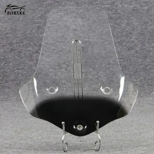 Best quality wholesale product motorcycle accessories front glass windshield motorcycle parts for Aprilia