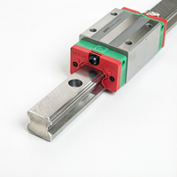 Bloc de guidage linéaire HIWIN, chariot de guidage carré haute précision, rail coulissant pour machine CNC, longue durée de vie