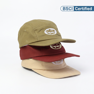 Camp Cap With Custom Embroidery Logo Strap High Quality Hip Hop Hats Wholesale Blank Outdoor Sports Baseball Caps - Product Image 2