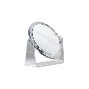 Wholesale Cheap Girls Plastic Hotel Bathroom Table Frame Cosmetic Makeup Metal Mirror