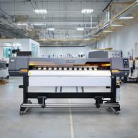 Nueva Impresora UV de Formato Ancho con Tinta UV y Sistema de Curado LED para Publicidad Interior/Exterior, 1 Año de Garantía