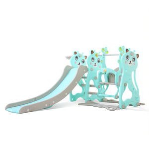 Plastica scivolo coperto con altalena scivolo <span class=keywords><strong>per</strong></span> <span class=keywords><strong>bambini</strong></span> i <span class=keywords><strong>bambini</strong></span> di plastica <span class=keywords><strong>per</strong></span> la vendita - Product Image 1