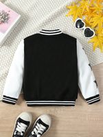 Blouson de baseball vintage personnalisable pour homme, style universitaire, pour enfant, imperméable, en polaire, avec manches en cuir, design vierge personnalisable