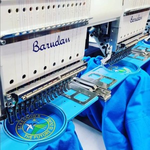 Barudan QS380mm520mm Series High-Efficiency <strong>Embroidery</strong> Machine <strong>Frame</strong> for Clothing - Product Image 1