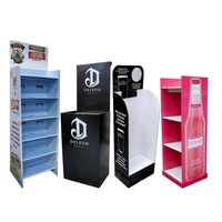 Support d'affichage de carton de promotion de supermarché présentoirs de comptoir de la publicité petit présentoir de comptoir